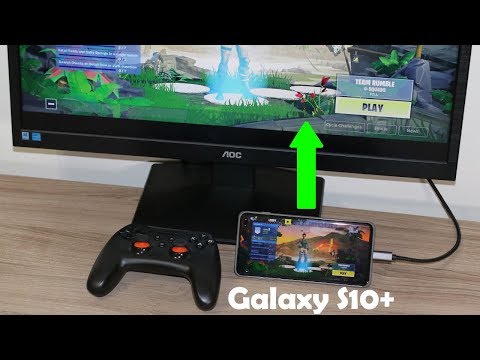 Convert Samsung Galaxy S10 into a Gaming Console to Play FORTNITE