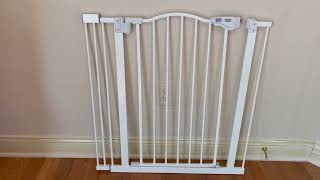 InnoTruth Wide Baby Gate for Dogs, Auto Close Pet Gate Review, Looks great, sturdy and secure!