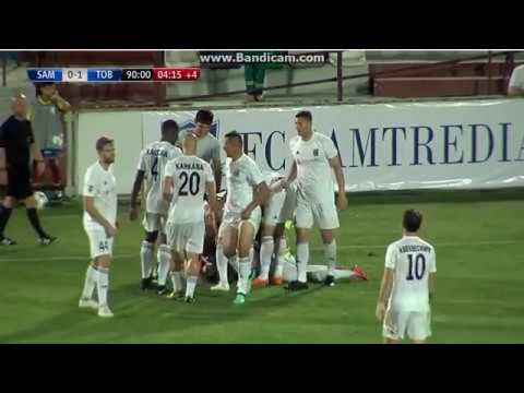 Samtredia - Tobol 0-1 Last minute Goal