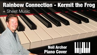Rainbow Connection - The Carpenters / Kermit The Frog - Piano Cover + Sheet Music
