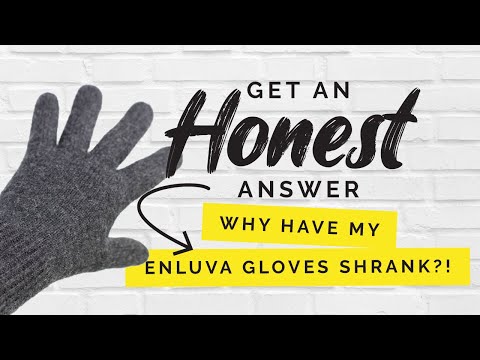 Why have my Enluva drysuit gloves shrank?!
