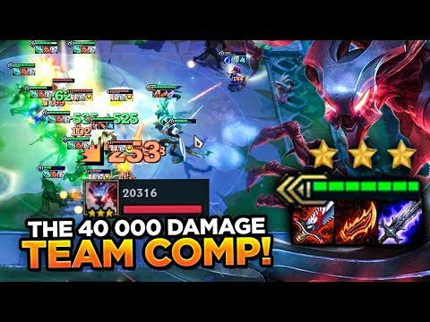 MY CARRIES DID 40 000 DAMAGE COMBINED?! HOW IS THAT POSSIBLE? | Teamfight Tactics Set 2
