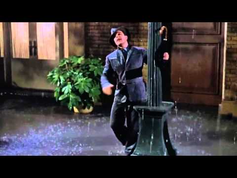 "Cantando na Chuva", cena clássica de Gene Kelly