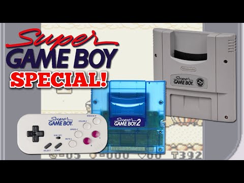 Super Game Boy Unboxing, Super Game Boy 2 Comparison & Super Gameboy Commander!