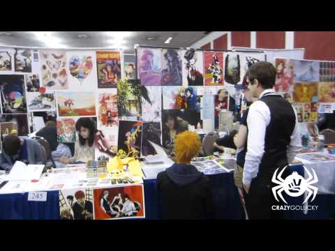 Fanime 2012 - Artist Alley Part 1
