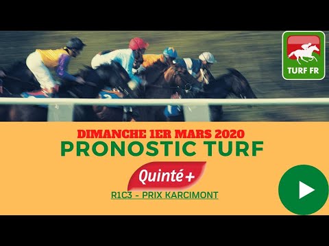 La minute Pronostic Quinté + du Dimanche à Auteuil - R1C3 - PRIX KARCIMONT