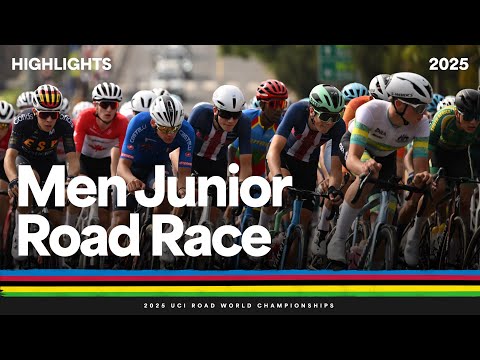 Men Junior Road Race Highlights | 2025 UCI Road World Championships | Tissot