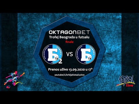 Oktagonbet trofej Beograda u futsalu * finale Kmf Banjica 2 - Kmf Banjica