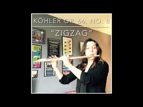 Köhler Romantic Etudes Op. 66, No. 8 “Zigzag”