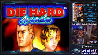 SEGA Crusade Vol 2 - #94 - Die Hard Arcade + DEMO - Saturn video