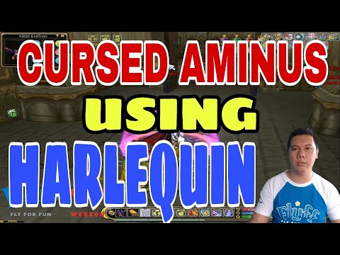 Flyff US - CURSED AMINUS DUNGEON Using HARLEQUIN