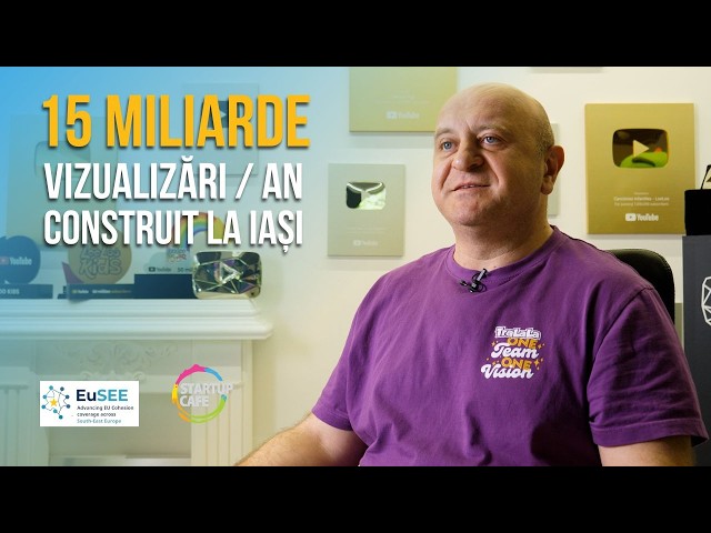 VIDEO. Antreprenorii care l-au bătut pe Selly la abonați pe Youtube cu un business construit la Iași. 15 miliarde de vizualizări pe an