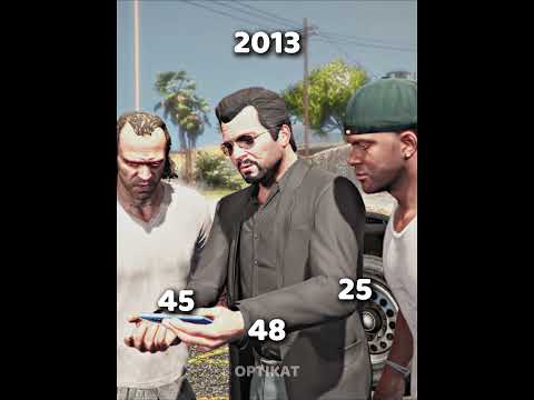 Trevor, Michael and Franklin's Age in 2025 🥲