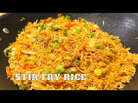 Stir Fry Rice | Easy & Flavourful Recipe #stirfryrice