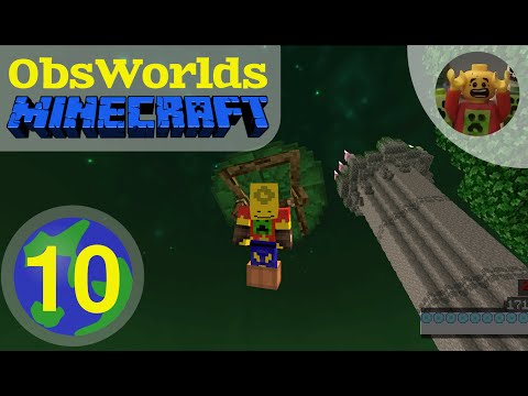 Jim Plays ObsWorlds Minecraft E10 - Gliding through the Swamp