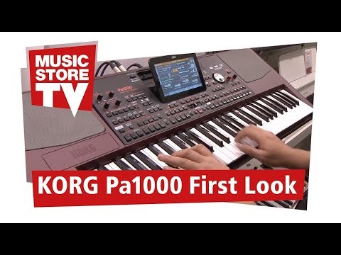 KORG Pa1000 im First Look
