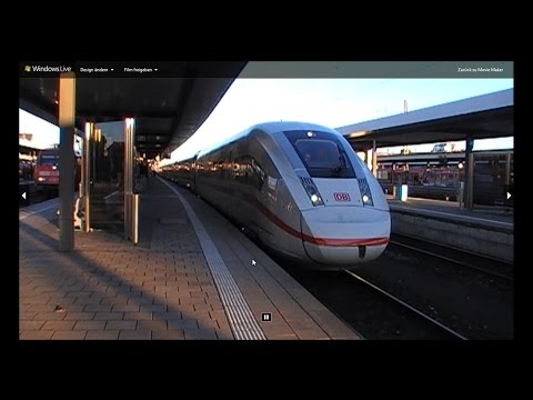 Nürnberg Hbf.   ICE4 ICE786 Ausfahrt