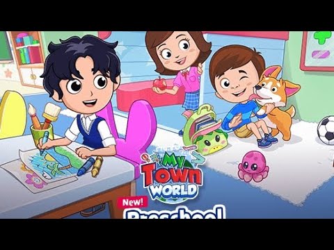 My town world new preschool update pack ⭐️⭐️✨️