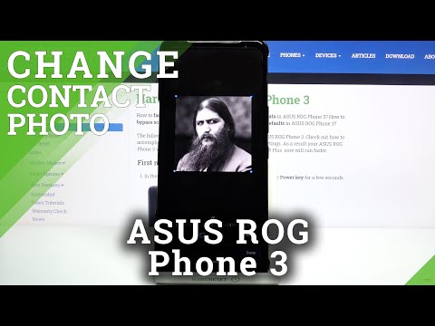 How to Add Photo to Contact in ASUS ROG Phone 3 – Customize Contact Profile