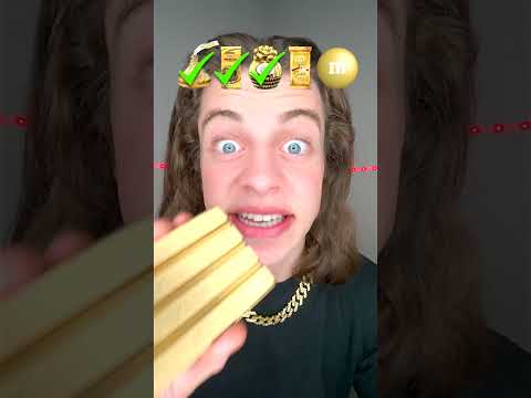 Gold Chocolate ASMR!? 🤤