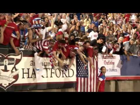 USWNT - Alex Morgan 2 Goals v. France (45th/46th Int'l Goals) - June 19, 2014 - Field Level View