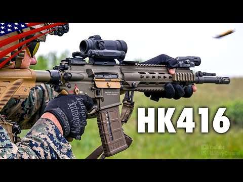 US-Marines trainieren mit ausländischen Gewehren – HK416, HK G3, EF88, F2000