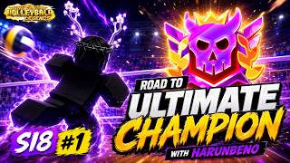 Road to Ultimate Champion With Harunbeno | Volleyball Legends | S18 #1