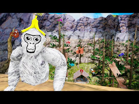 playing gorilla tag the real way again