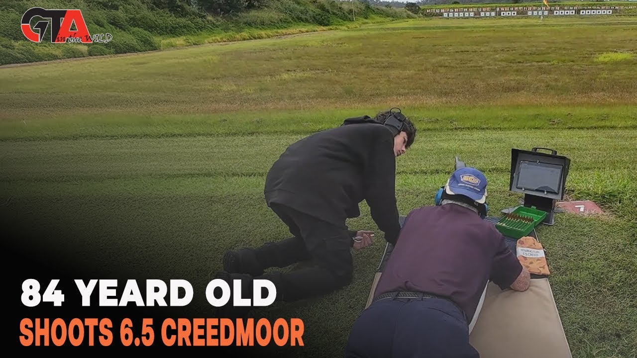 84 Years Young – Shoots 6.5 Creedmoor Out to 300 Yards for the first time!