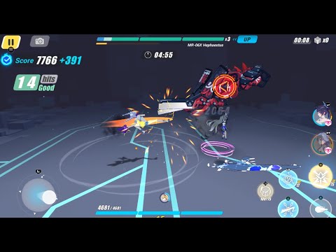 Honkai Impact 3: Memorial Arena EX(W33) Dark Jixuanyuan(+20%), Hephaestus, Jizo Mitama