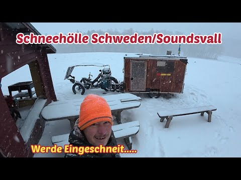 Schneehölle Schweden- Jetzt geht's los...