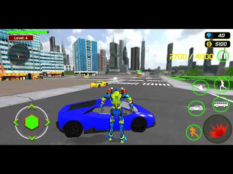 Army Bus Robot Transform Wars – Air jet robot game!PK GAMER