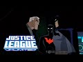 Batman meets Batman Beyond and old Bruce Wayne | Justice League Unlimited