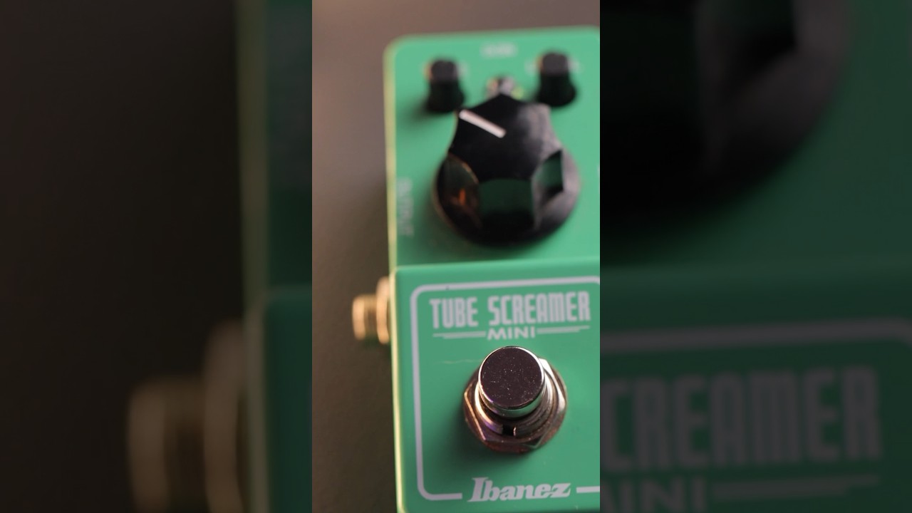 O tube screamer é o pedal essencial para o seu timbre de overdrive ficar top!