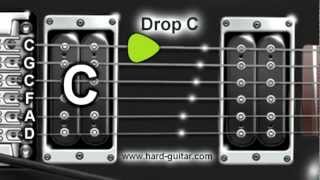 Download lagu Drop C Guitar Tuner (C G C F A D Tuning) mp3
