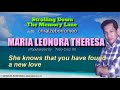 MARIA LEONORA THERESA - chraizeborromeo (with Lyrics)