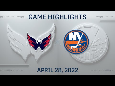 NHL Highlights | Capitals vs. Islanders - Apr. 28, 2022