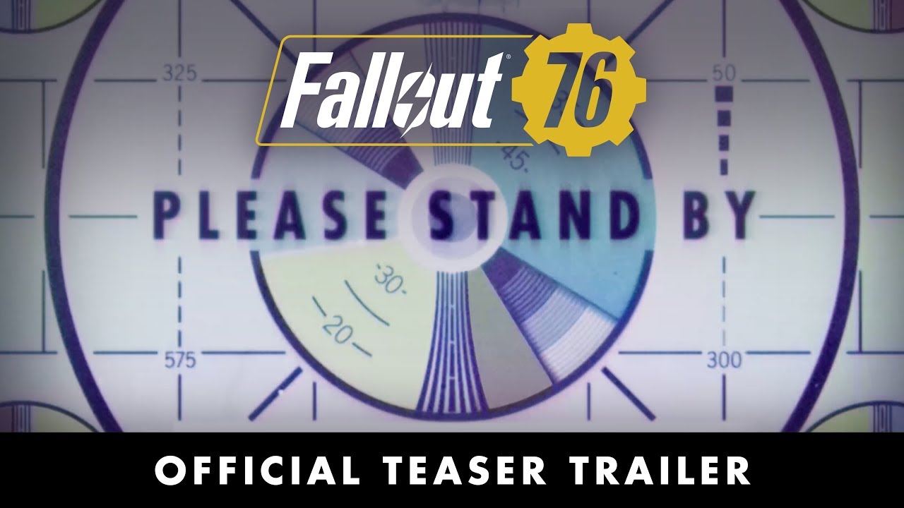 Fallout 76 â€“ Official Teaser Trailer - YouTube