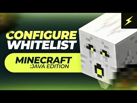 How to configure your Minecraft: Java Edition server's whitelist