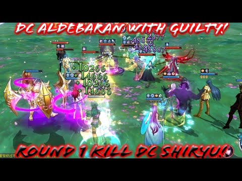 Saint Seiya: Awakening [CN] - DC Aldebaran with Guilty! + Round 1 Kill DC Shiryu Mechanic!