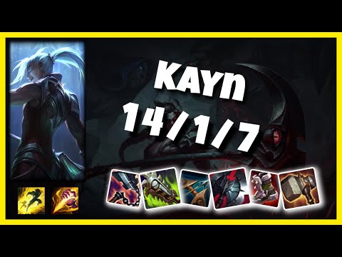 Kayn Jungle 10.24 Challenger Replay 14/1/7