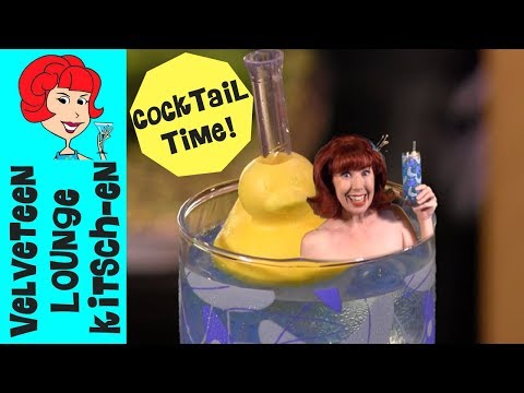 Blue Cocktail Recipe with Wicked Dolphin Rum
