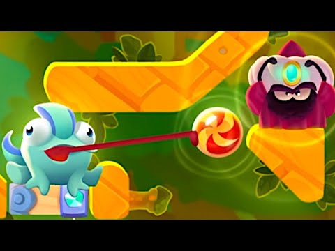 Cut the Rope Magic GOLD - Tree Village Boss vs Om Nom Gameplay - YouTube