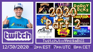 12/30/2020 Commodore Amiga - Every 2020 Amiga Game Part 2 + Amiga Addict Magazine Giveaway!