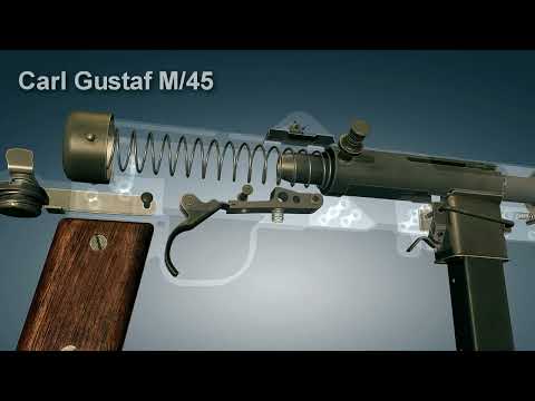 Carl Gustaf M/45 submachine gun | 3dGun
