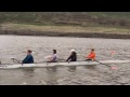 Rowing in fours