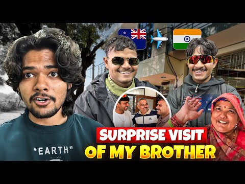 My Brother surprised me 🥹 | NewZealand 🇳🇿  to India 🇮🇳