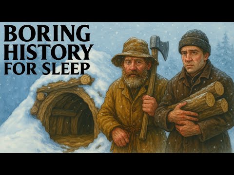 The Dark Reality of Pioneer Winters: Underground Homes for Survival | Boring History for Sleep