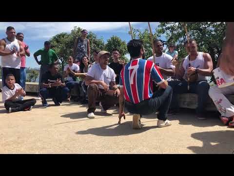 Mestre Foca e CM Guaxini do Mar vadiando na Ermida Dom Bosco- BSB