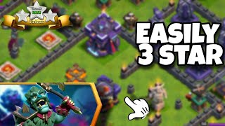 Coc New event attack | Easily 3 star the beast king challenge (Clash of clans)